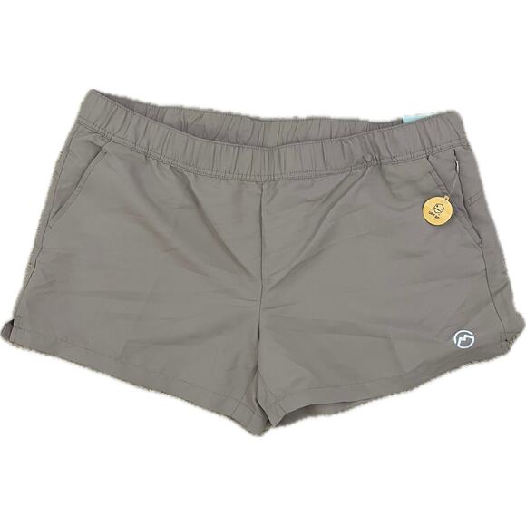 NWT XXL Magellan Shorts Women UPF50 Water Repellent Silver Mink Hiking Outdoor - Picture 1 of 6